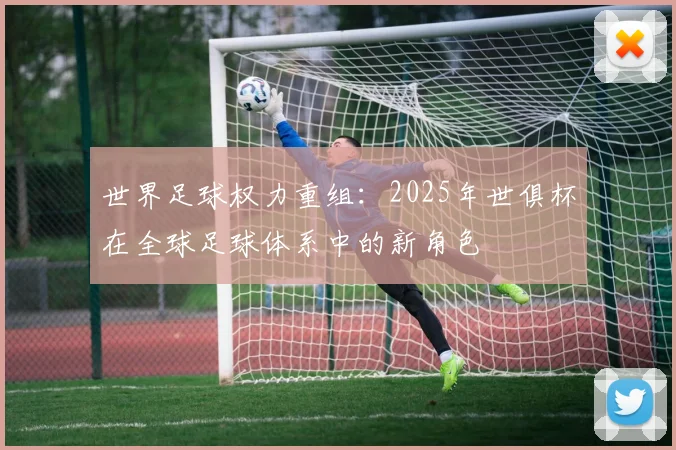 世界足球权力重组：2025年世俱杯在全球足球体系中的新角色